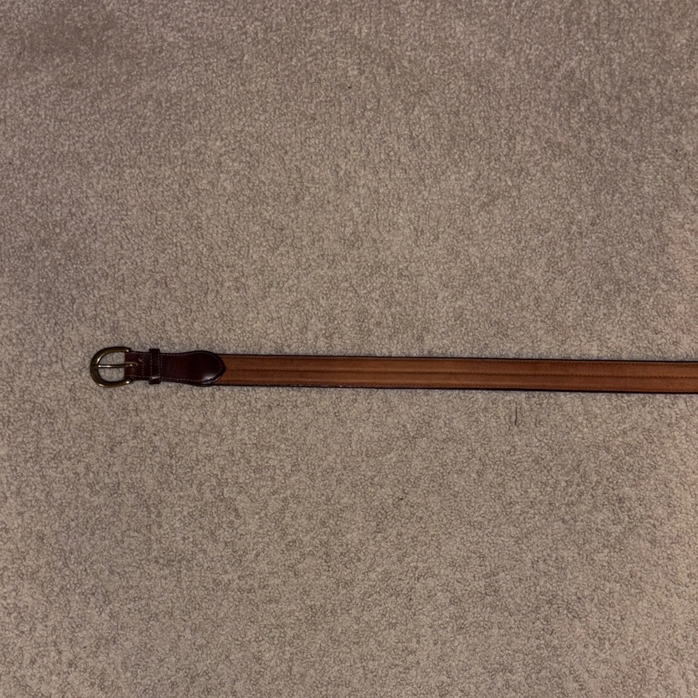 Brown Leather Belt